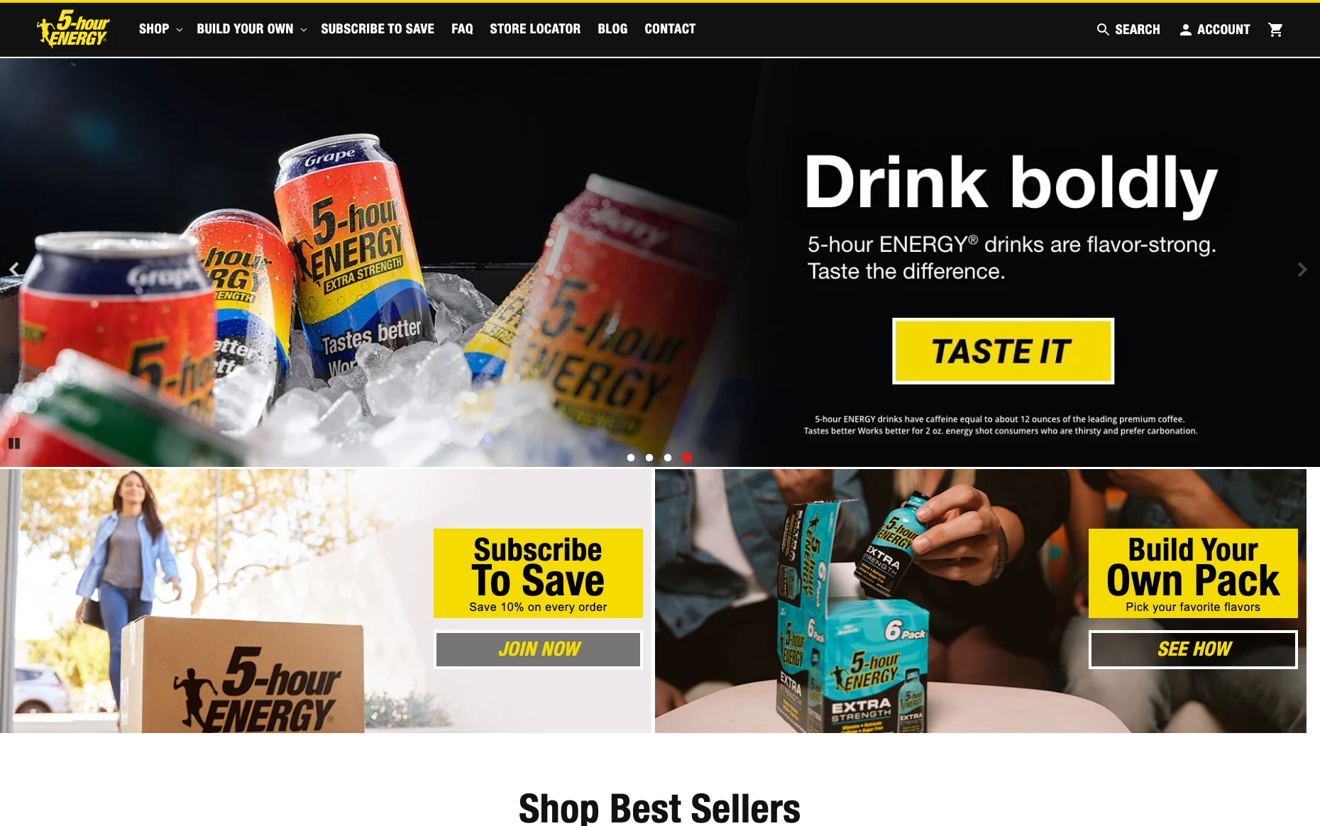 The 5-hour Energy online store